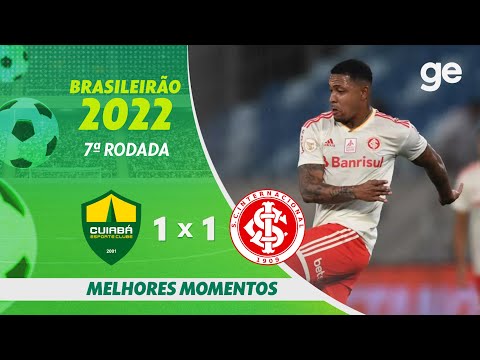 Gols e lances de Cuiabá x Internacional