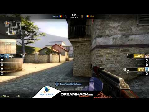 DreamHack Bucharest 2013 - CS:GO - Romanian qualifier - Semifinal -  IGG vs Tessa - match#1