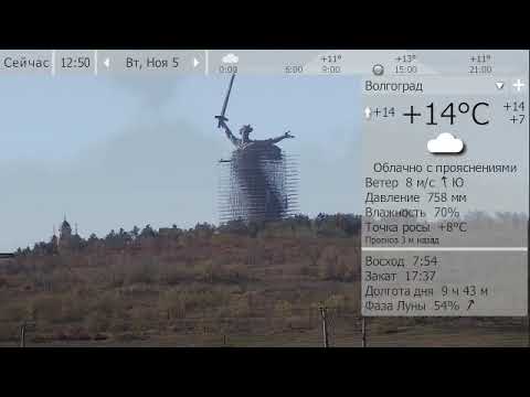 Погода. Волгоград. 4 - 6 ноября 19 г.