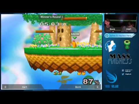 Mass Madness Monthly #2 - Hart (Falco) vs BonkCushy (Pikachu) - WR1