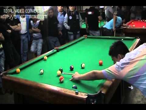 Gerson Martinez "POMPAS" (LIMA) vs Querubin (LIMA) BILLAR MODELO TARMA 2014