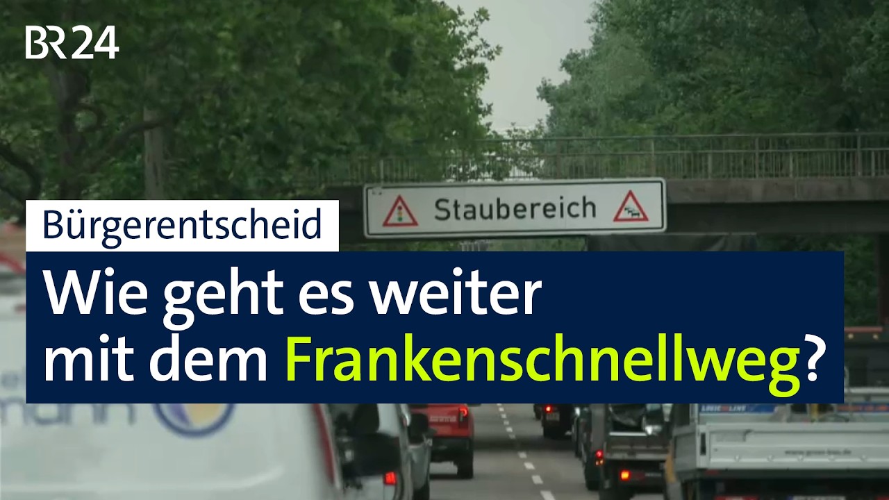 Bürgerentscheid: Wie geht es weiter mit dem Frankenschnellweg? | BR24