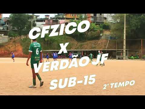 2' TEMPO CFZ X VERDÃO/JF - CAMPEONATO OFICIAL DA LIGA DE FUTEBOL DE JUIZ DE FORA  2023 -  SUB-15