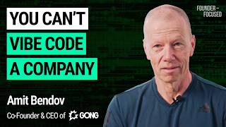 Thumbnail for How Gong Built a $7B+ Company in the Age of Vibe Coding | Amit Bendov