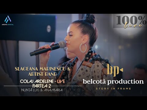 Slageana Marinescu & Artist Band - Colaj Ardelene | Partea 2 | Nunta Luis & Anamaria
