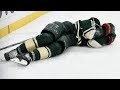 Hockey Player Head First Into Boards
