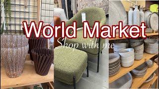 🛒✨SHOP WITH ME | World Market Home Decor Finds ✨🛒