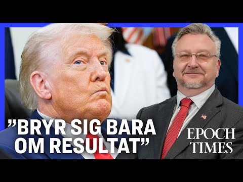 Edwardsson: Trump är handlingsrealist – struntar i gamla regler