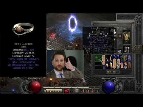 Diablo II Resurrected | Terrorized Andariel runs + Making Call To Arms in a Berserker Axe