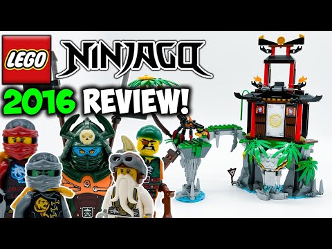 2016 Tiger Widow Island Review! LEGO Ninjago Skybound Set 70604