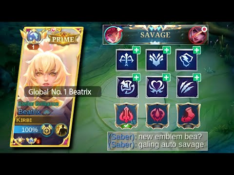 99% BEATRIX USER DON'T KNOW THIS NEW META EMBLEM 2023