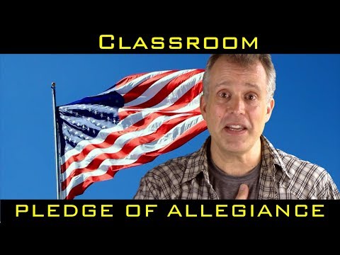 PLEDGE OF ALLEGIANCE FOR CHILDREN - Kindergarten, Preschool, Elementary