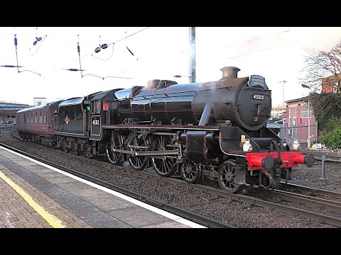 Black Five No. 45212 - The Edinburgh Flyer (1Z57) - 29th March 2025