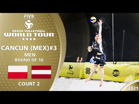 Kantor/Losiak vs. Samoilovs/Smedins - Men's Round of 16 | Full Match | 4* Cancun 2021 #3