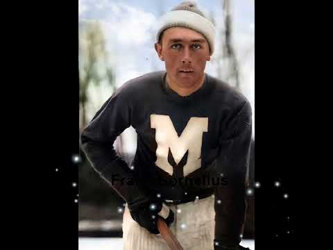 1920s-1950s North Mankato "Vikings" Hockey Team, restored and colorized