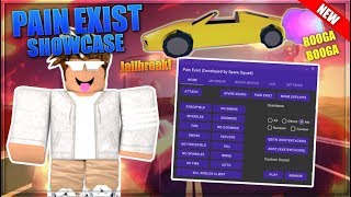 NEW ROBLOX EXPLOIT - PAIN EXIST - JAILBREAK ADMIN PANEL | CLICK TELEPORT, INFINITE NITRO &amp; MORE