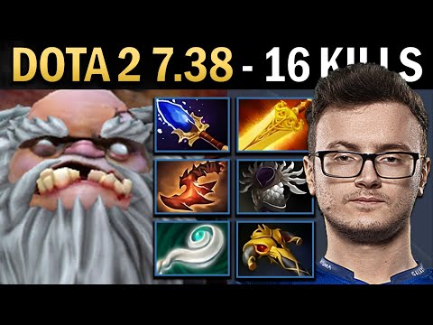 Pudge Gameplay Miracle with 16 Kills and Radiance - Dota 2 7.38