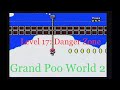 Grand Poo World 2 Awesome SMW Kaizo Hack Stage 17 Danger Zone