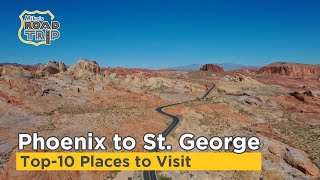 Adventure Awaits: A Phoenix to St. George Road Trip Vlog"