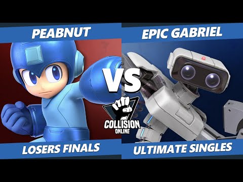 Collision Online Ultimate Losers FInals - 24i | Epic_Gabriel (ROB) Vs. FS | Peabnut (Mega Man) SSBU