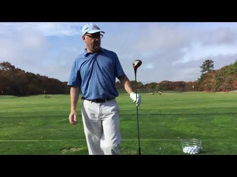 Practice with MacGregor 693T Persimmon that belonged to Tom Kite