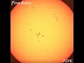 Sun spots! 4/19/2024 #PinoAstro