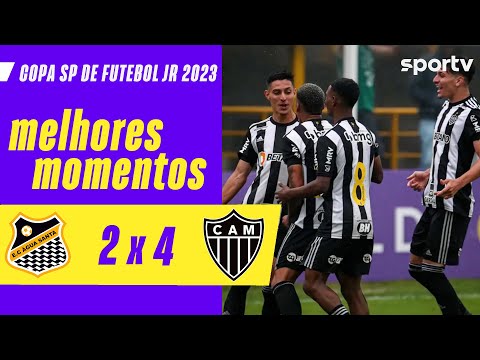 ÁGUA SANTA 2 X 4 ATLÉTICO-MG | MELHORES MOMENTOS | COPA SÃO PAULO DE FUTEBOL JÚNIOR 2023 | sportv