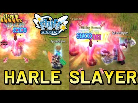 Harlequin vs Slayer DPS in Flyff Universe!