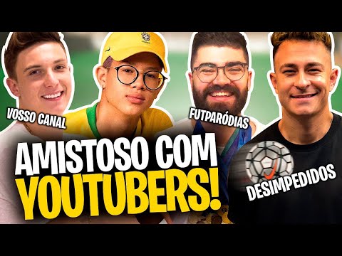 BANHEIRISTAS e VOSSO CANAL vs DESIMPEDIDOS e FUTPARÓDIAS - JOGO REAL