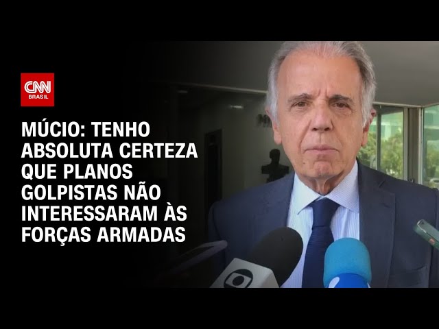 Múcio diz que Forças Armadas não se interessaram por golpe | O GRANDE DEBATE