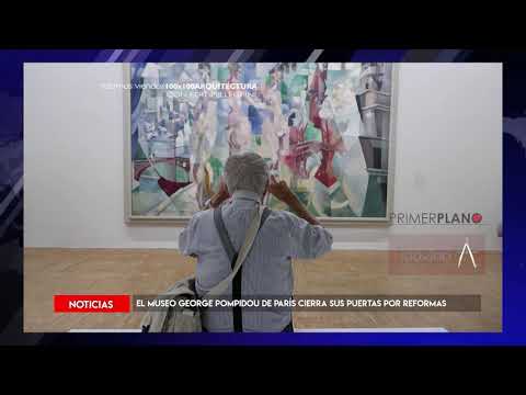 EL Centro POMPIDOU cierra X 4 años