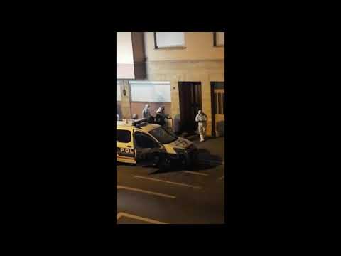 French prosecutors say a man killed in a shootout with police in Strasbourg has been identified as 29-year-old Charif Chekatt, the main suspect in a Christmas market attack that killed three people. WARNING: Suspect's body is visible in video. (Dec. 14)
