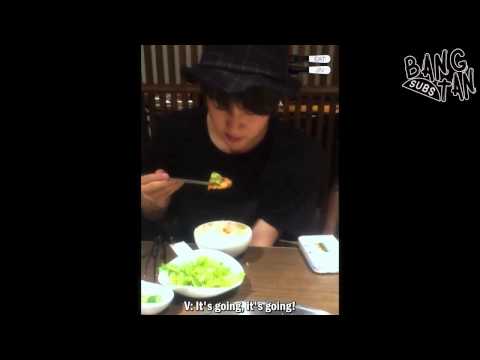 [ENG] 150912 Kim Seokjin Who Is Eating
