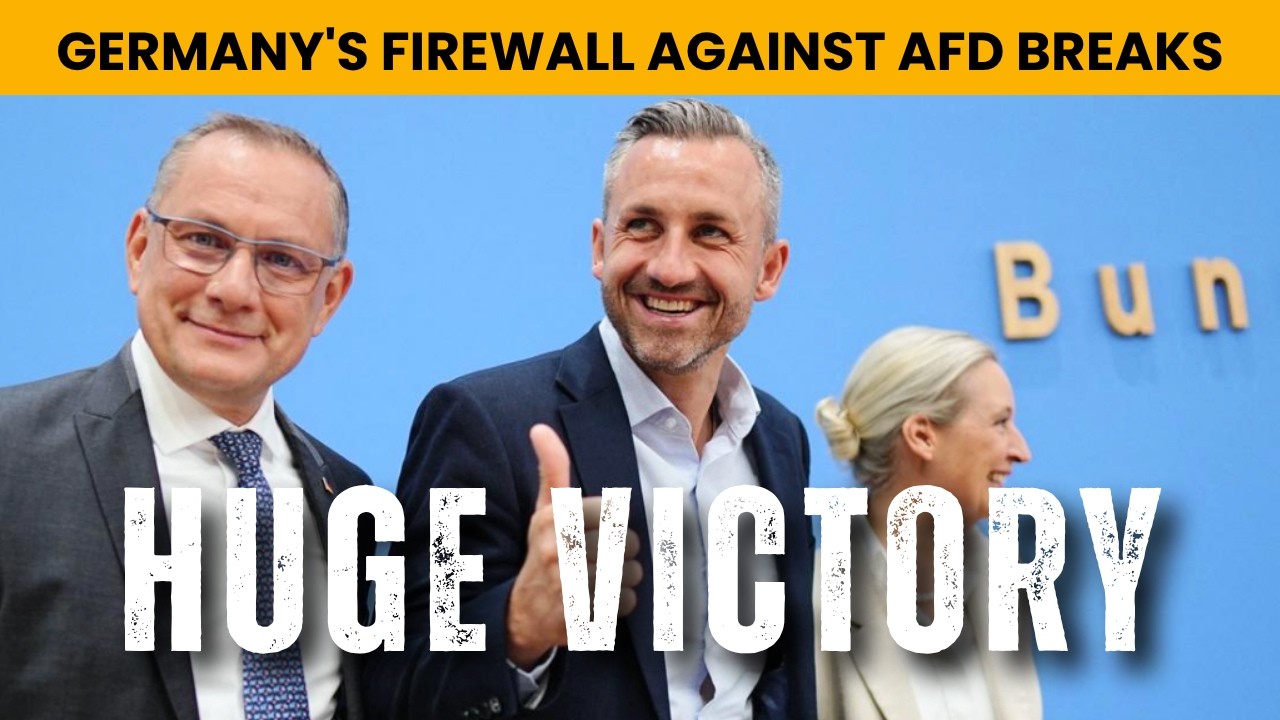 AfD Wins Big, CDU Collapse, Merz is Finished