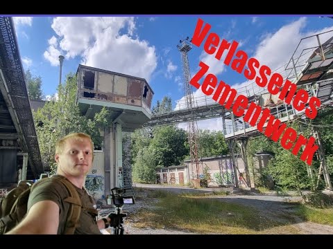 Das Verlassene Zementwerk mit Haus der Geschäftsleitung...