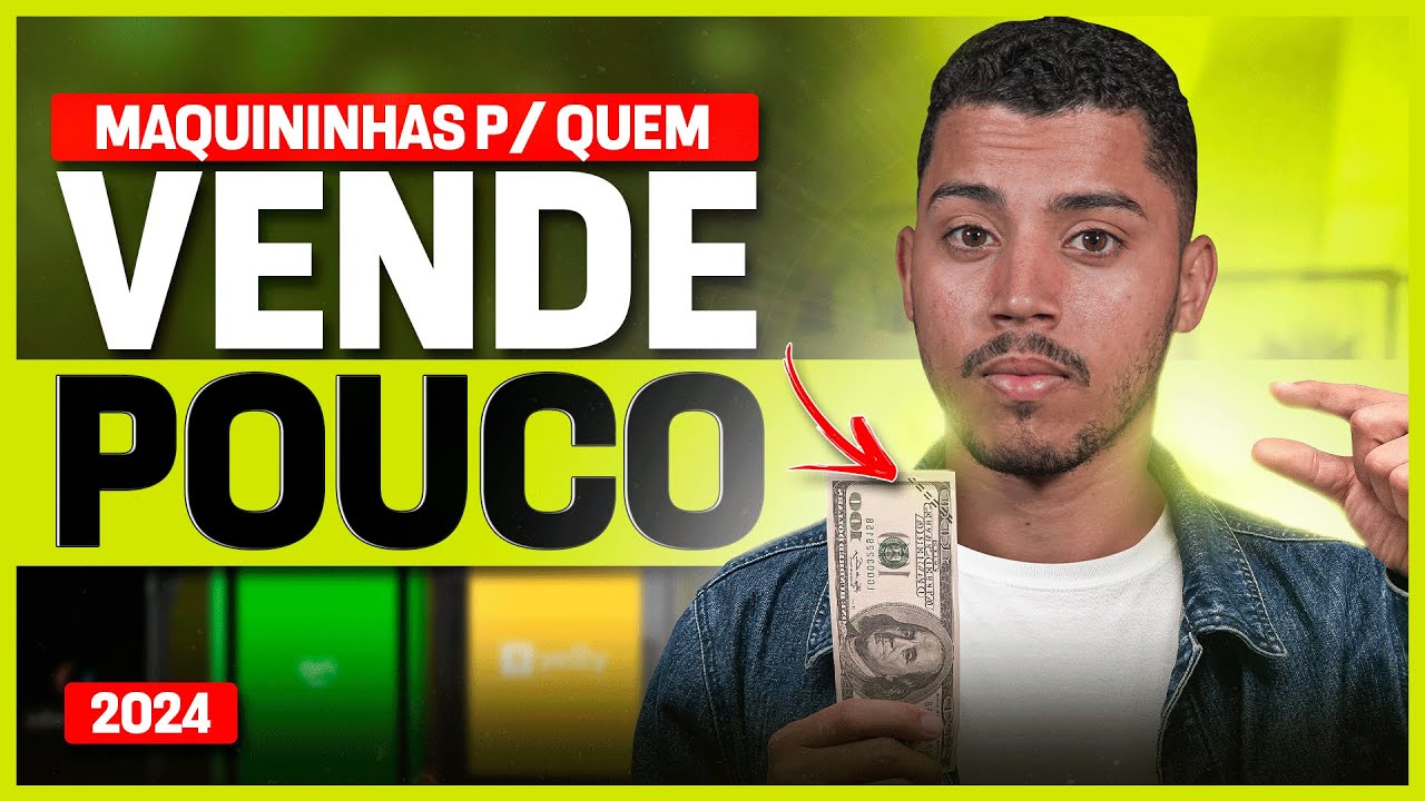 Qual a MELHOR MÁQUINA de CARTÃO para QUEM VENDE POUCO em 2024? [GUIA COMPLETO]