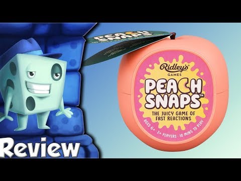 Peach Snaps Review - with Tom Vasel