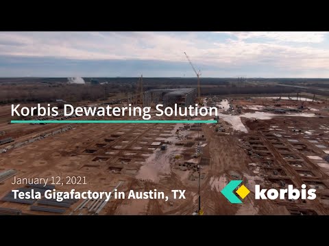 Korbis - Solution to Accelerate Giga Texas Build via Dewatering