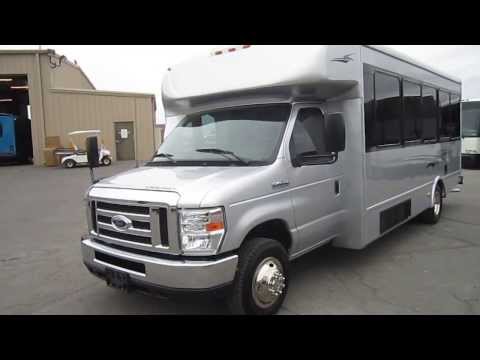 Used Shuttle Bus - 2012 Ford Starcraft For 25 Passengers w/ Navigation And Only 5786 Miles! S71331