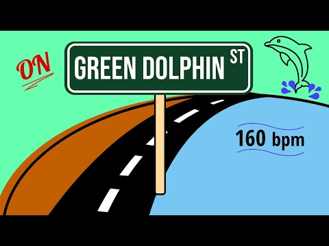 On Green Dolphin Street | 160 bpm | Jazz Swing | Play-Along Backing Track