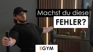 Machst du diese FEHLER an EGYM-Geräten? So trainierst du endlich richtig!