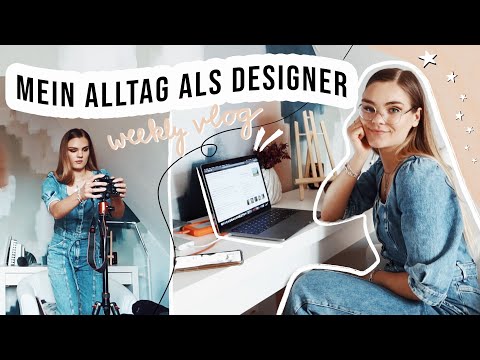 Mein Alltag als Designerin - Weekly Vlog // I'mJette