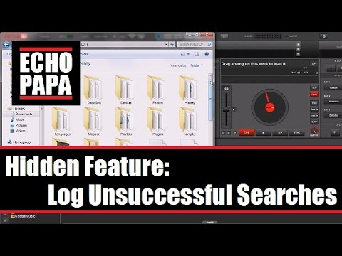 Virtual DJ 8: Log Unsuccessful Searches
