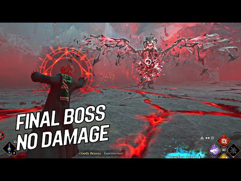 Hogwarts Legacy - Ranrok Dragon Final Boss Fight ( No Damage / No Potions / Hard / Solo ) #6