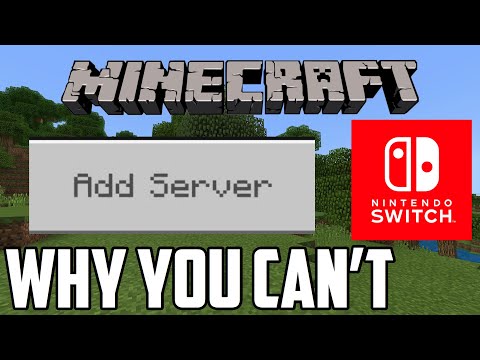 VIPmanYT - Why You Can't Add Servers In Minecraft Switch