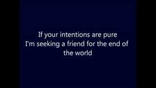 Chris Cornell - Preaching the end of the world (lyrics)