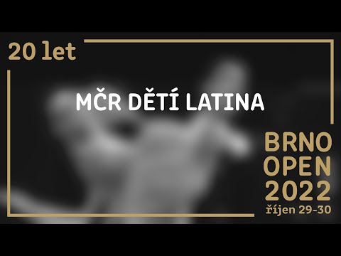 MČR Dětí latina - Brno Open Dance Festival - Dávidek-Dávidková - Sólo Chacha