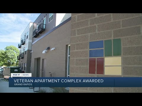 GRHC receives award at apartment complex designed with veterans in mind
