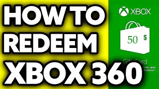 How To Redeem Xbox Gift Card on Xbox 360 (2024)