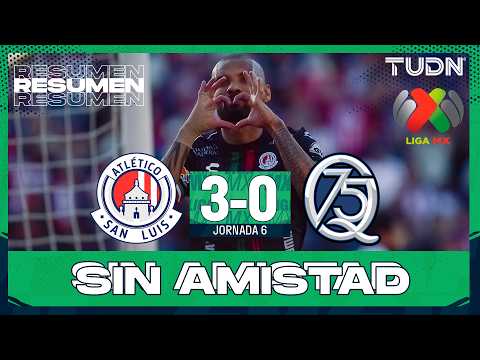 Highlights and goals - Atlético de San Luis 3-0 Querétaro | Liga MX - Matchday 6 Clausura 2026 | ...